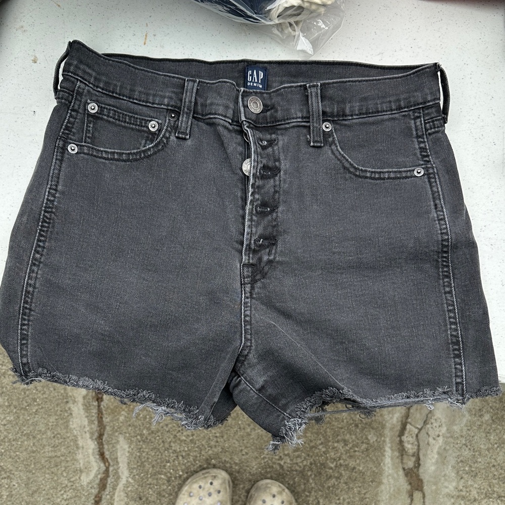 GAP Gray Jean Shorts for Women